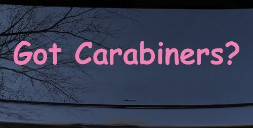Got Carabiners Car or Truck Window Decal Sticker