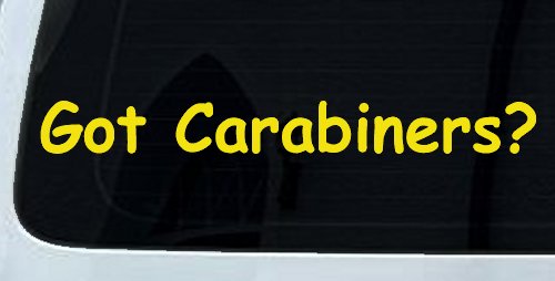 Got Carabiners Car or Truck Window Decal Sticker