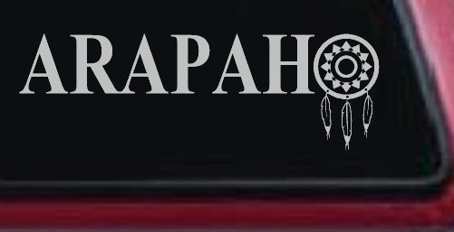 Arapaho Tribe Dreamcatcher Native American Indian Dream Catcher Car or Truck Window Decal Sticker