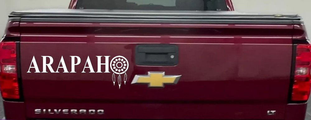 Arapaho Tribe Dreamcatcher Native American Indian Dream Catcher Car or Truck Window Decal Sticker