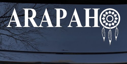Arapaho Tribe Dreamcatcher Native American Indian Dream Catcher Car or Truck Window Decal Sticker