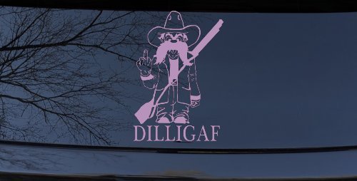 DILLIGAF Do I Look Like I Give A F Funny Car or Truck Window Decal Sticker