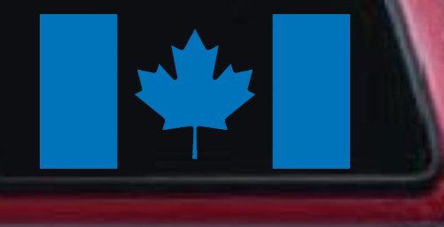 Flag Of Canada Maple Leaf (Sky Blue)