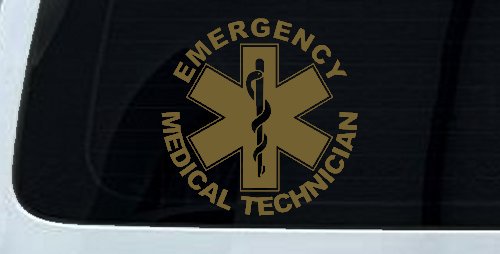 Emergency Medical Technician EMT Car or Truck Window Decal Sticker
