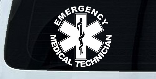 Emergency Medical Technician EMT Car or Truck Window Decal Sticker