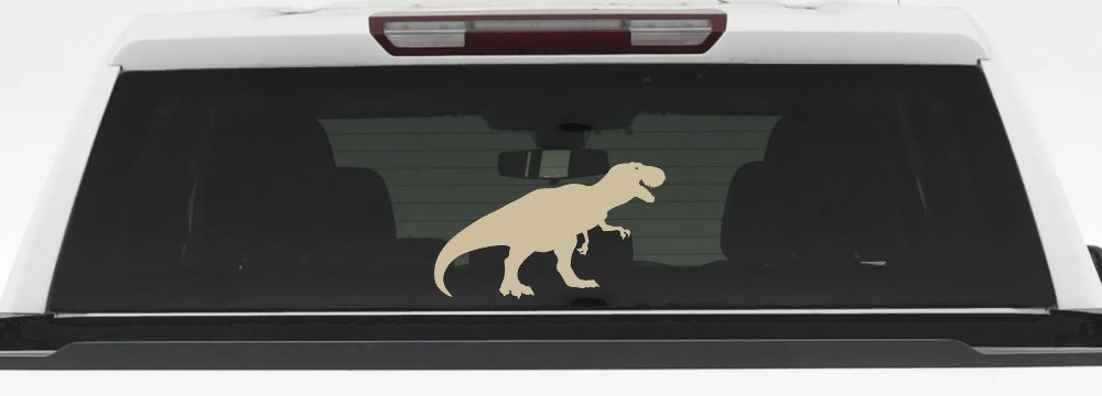 T Rex Funny Car or Truck Window Decal Sticker