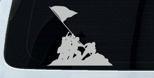 Battle Of Iwo Jima  Military Car or Truck Window Decal Sticker