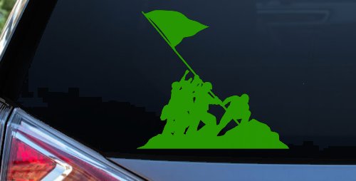 Battle Of Iwo Jima  Military Car or Truck Window Decal Sticker