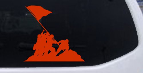 Battle Of Iwo Jima  Military Car or Truck Window Decal Sticker