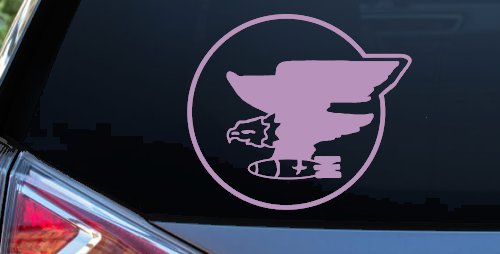 69th Bomb Squadron Military Car or Truck Window Decal Sticker (Lilac)