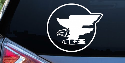 69th Bomb Squadron Military Car or Truck Window Decal Sticker