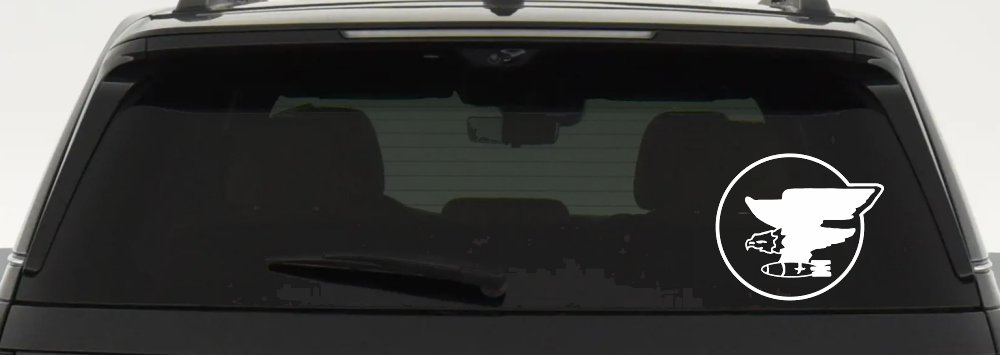 69th Bomb Squadron Military Car or Truck Window Decal Sticker (White)