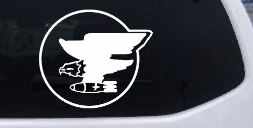 69th Bomb Squadron Military Car or Truck Window Vinyl Decal Sticker (White)
