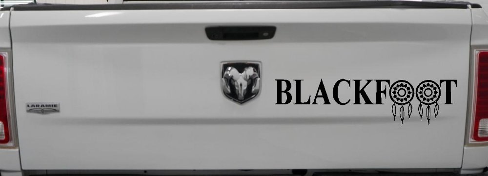 Blackfoot Tribe Dreamcatcher Native American Indian Dream Catcher Car or Truck Window Decal Sticker