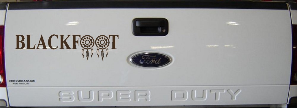 Blackfoot Tribe Dreamcatcher Native American Indian Dream Catcher Car or Truck Window Decal Sticker