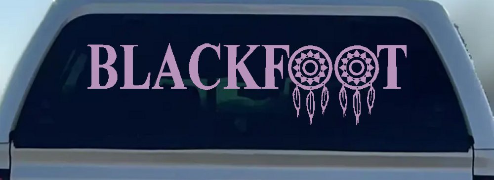 Blackfoot Tribe Dreamcatcher Native American Indian Dream Catcher Car or Truck Window Decal Sticker