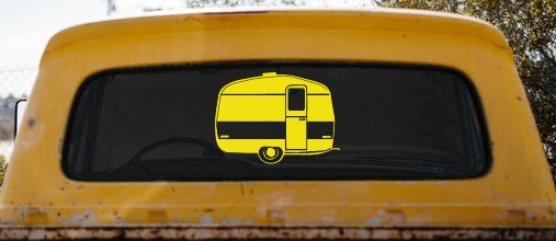 Camper Trailer Car or Truck Window Decal Sticker