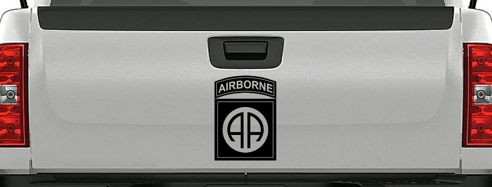 82nd Airborne Military Car or Truck Window Decal Sticker