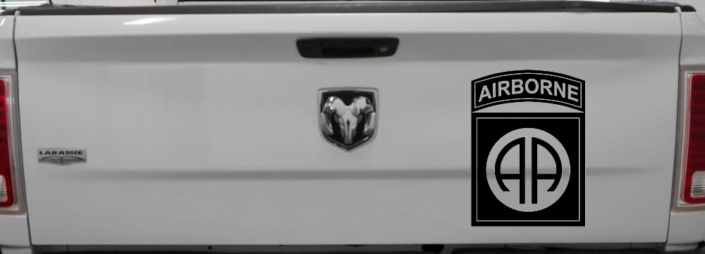 82nd Airborne Military Car or Truck Window Decal Sticker