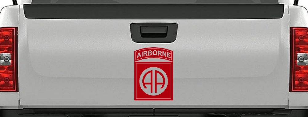 82nd Airborne Military Car or Truck Window Decal Sticker