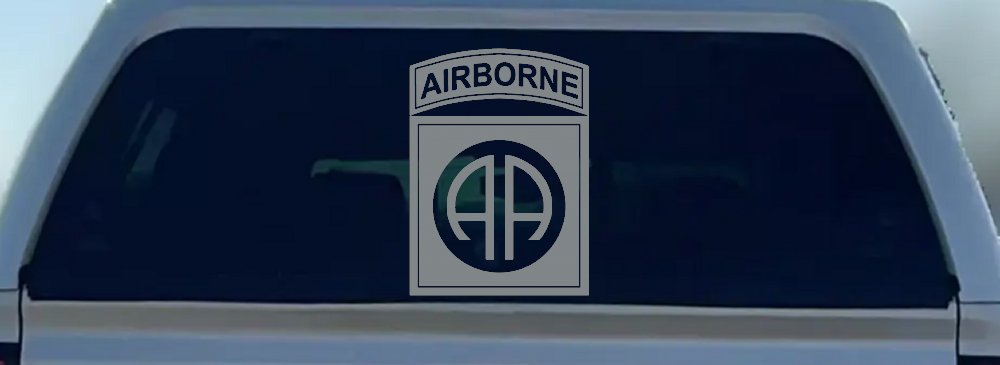 82nd Airborne Military Car or Truck Window Decal Sticker