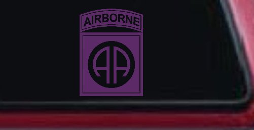 82nd Airborne Military Car or Truck Window Decal Sticker