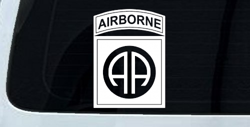 82nd Airborne Military Car or Truck Window Decal Sticker