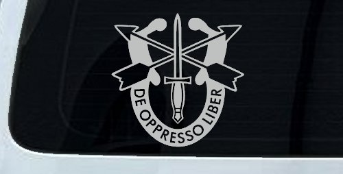 Army Special Forces Crest Military Car or Truck Window Decal Sticker