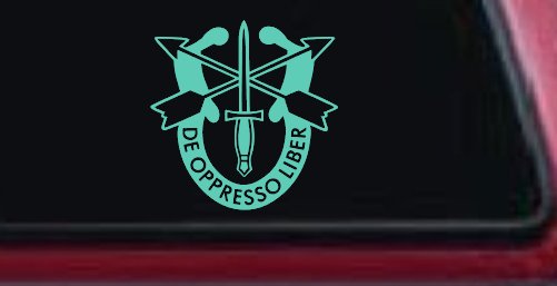 Army Special Forces Crest Military Car or Truck Window Decal Sticker
