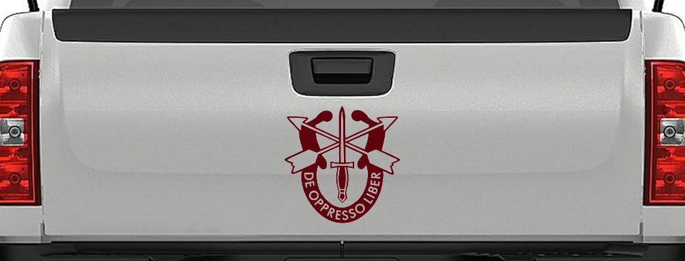 Army Special Forces Crest Military Car or Truck Window Decal Sticker