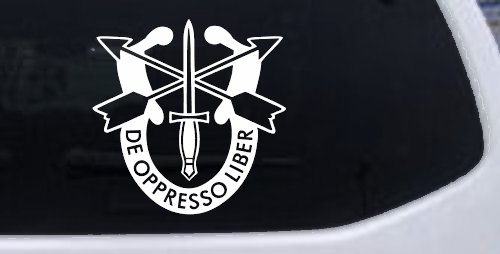 Army Special Forces Crest Military Car or Truck Window Decal Sticker