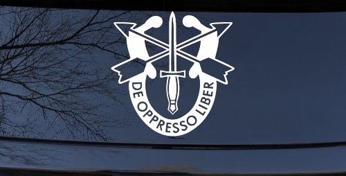 Army Special Forces Crest Military Car or Truck Window Decal Sticker