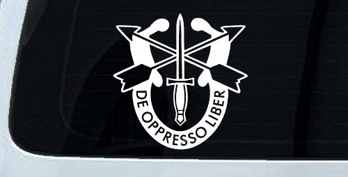 Army Special Forces Crest Military Car or Truck Window Decal Sticker