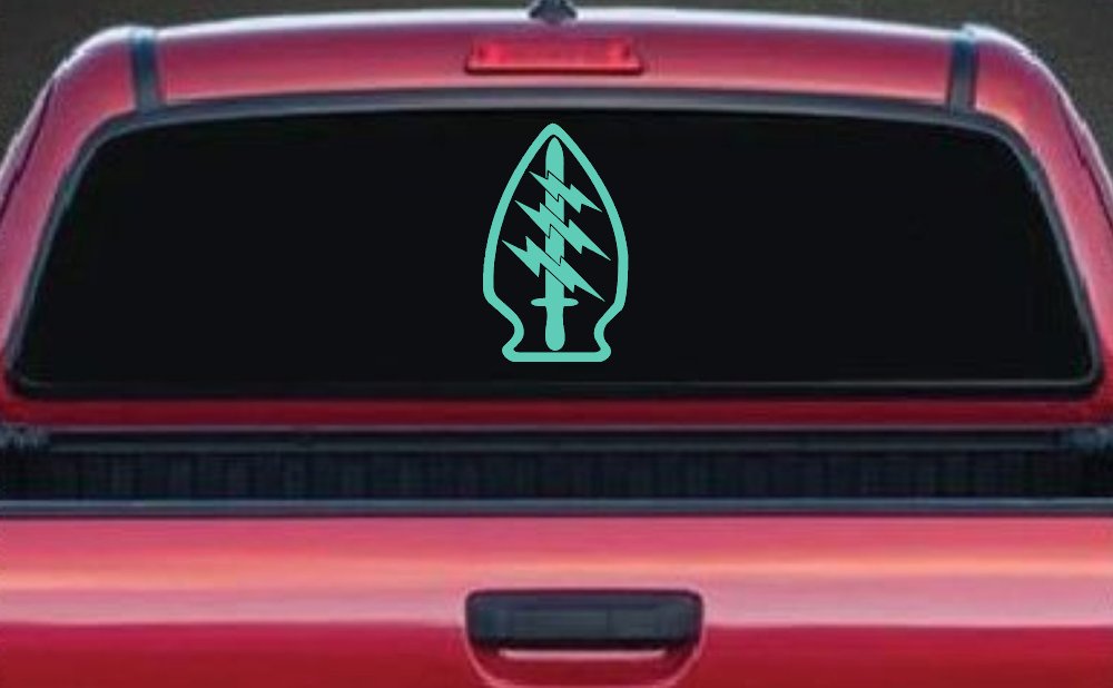 Airborne Ranger Special Forces Military Car or Truck Window Decal Sticker