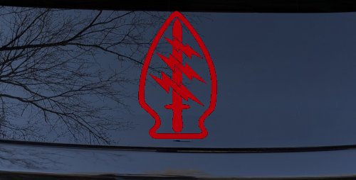 Airborne Ranger Special Forces Military Car or Truck Window Decal Sticker