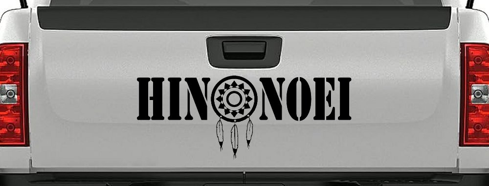 Hinonoei With Dreamcatcher Western Car or Truck Window Decal Sticker