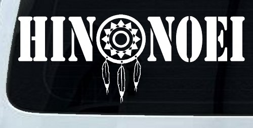 Hinonoei With Dreamcatcher Western Car or Truck Window Decal Sticker
