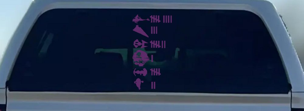 Star Wars Keeping Count Empire Sci Fi Car or Truck Window Decal Sticker