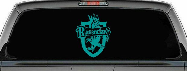 Ravenclaw Crest Sci Fi Car or Truck Window Decal Sticker