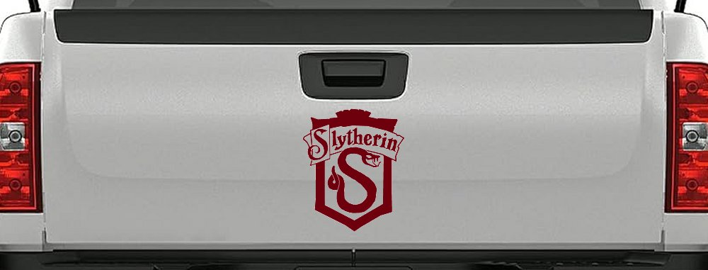 Slytherin Crest Sci Fi Car or Truck Window Decal Sticker