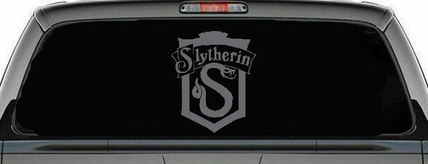 Slytherin Crest Sci Fi Car or Truck Window Decal Sticker