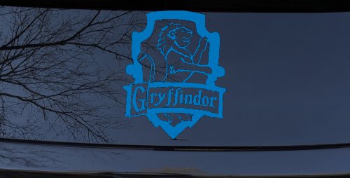 Gryffindor Crest Sci Fi Car or Truck Window Decal Sticker