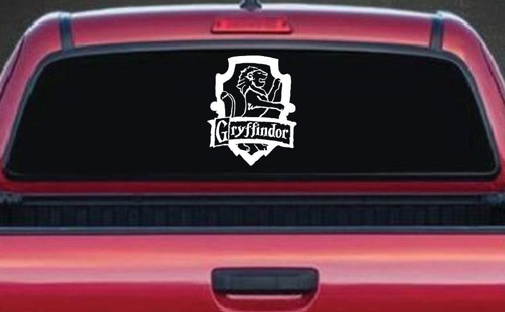 Gryffindor Crest Sci Fi Car or Truck Window Decal Sticker