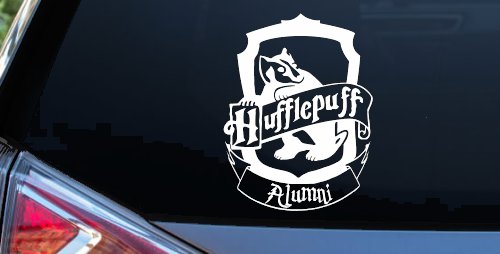 Hufflepuff Alumni Sci Fi Car or Truck Window Decal Sticker