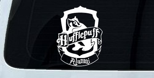 Hufflepuff Alumni Sci Fi Car or Truck Window Decal Sticker