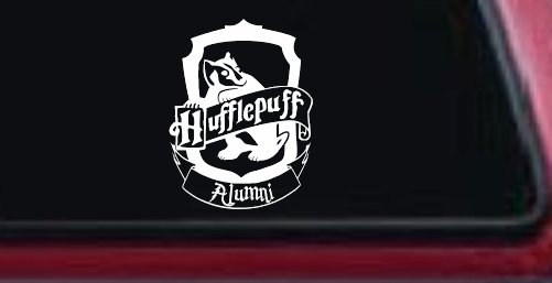 Hufflepuff Alumni Sci Fi Car or Truck Window Decal Sticker