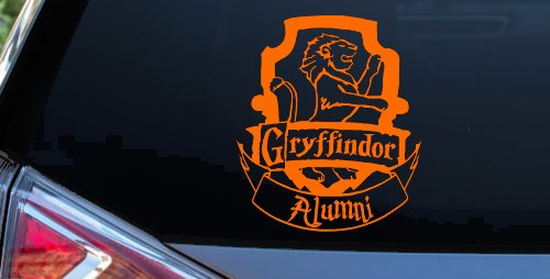 Gryffindor Alumni Sci Fi Car or Truck Window Decal Sticker