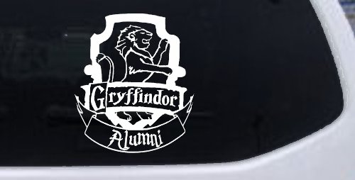 Gryffindor Alumni Sci Fi Car or Truck Window Decal Sticker