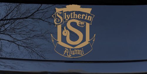 Slytherin Alumni Sci Fi Car or Truck Window Decal Sticker