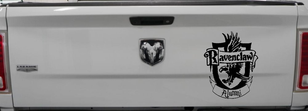 Ravenclaw Alumni Sci Fi Car or Truck Window Decal Sticker